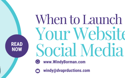 When to Launch Your Website and Social Media