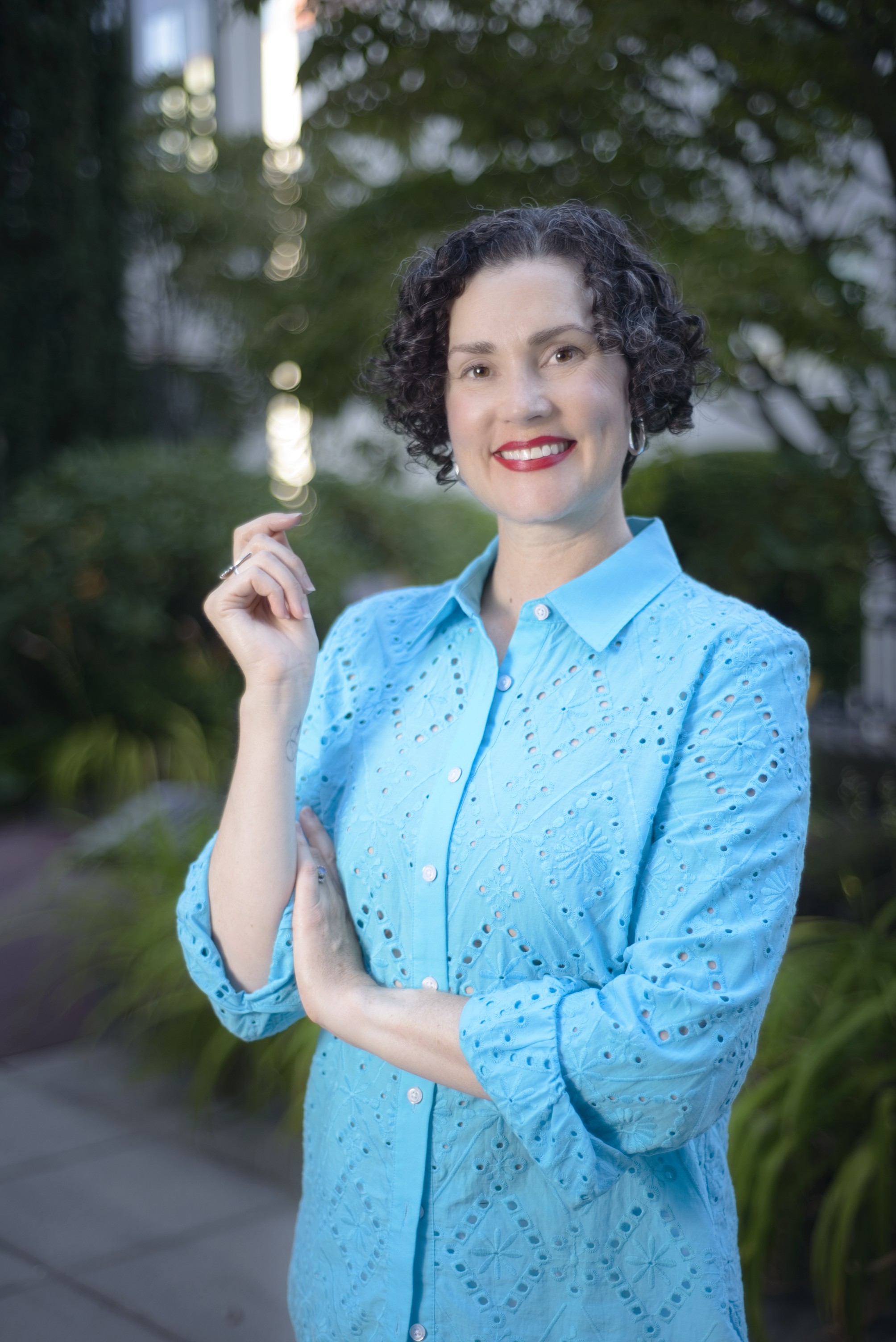 windy borman head shot directors chair